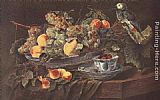 Still-life with Fruits and Parrot